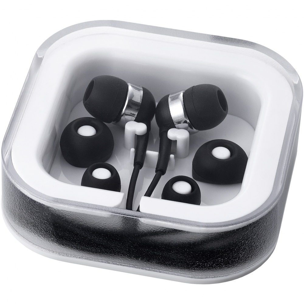 Logotrade promotional merchandise image of: Sargas earbuds, black