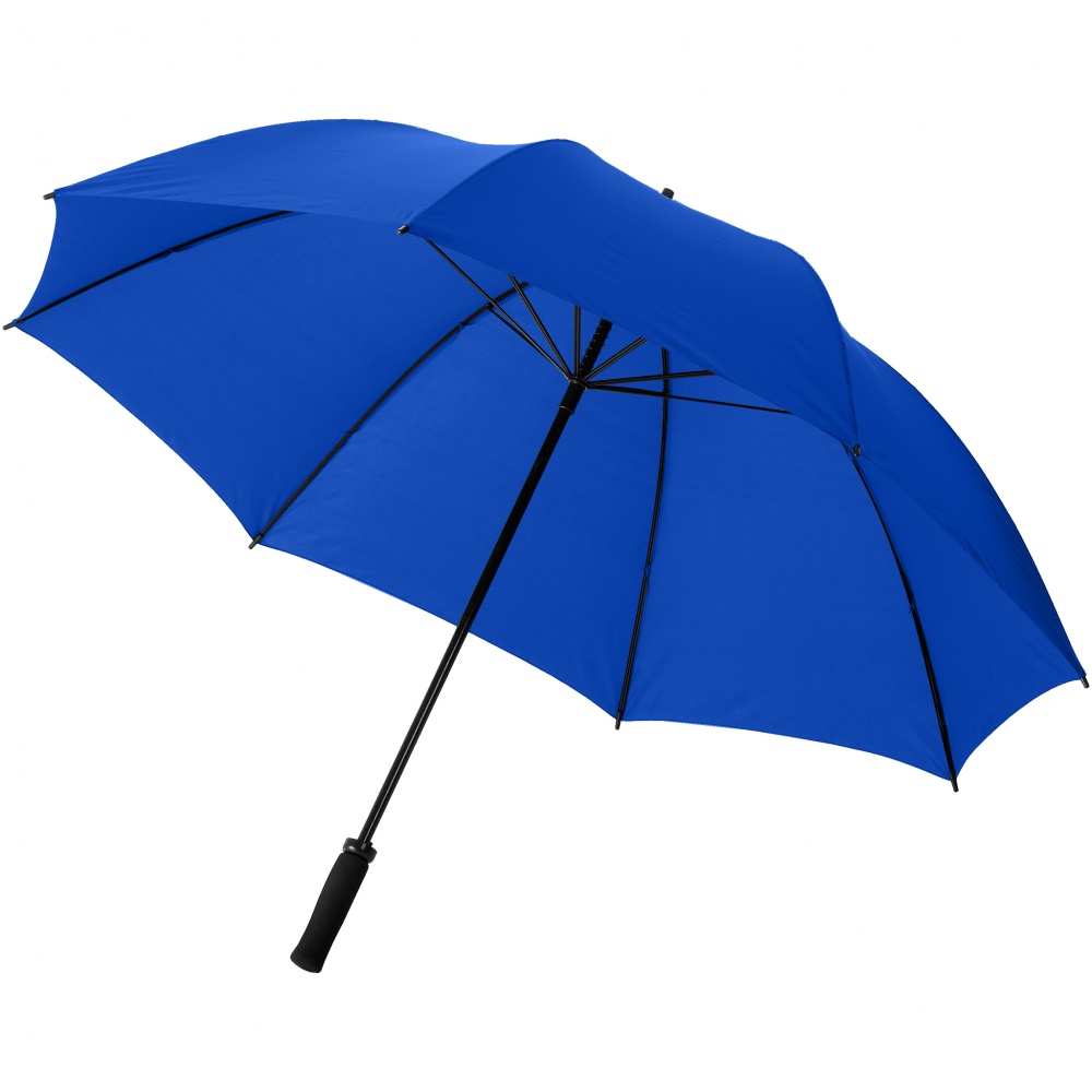 Logo trade promotional gift photo of: Yfke 30" golf umbrella with EVA handle, royal blue