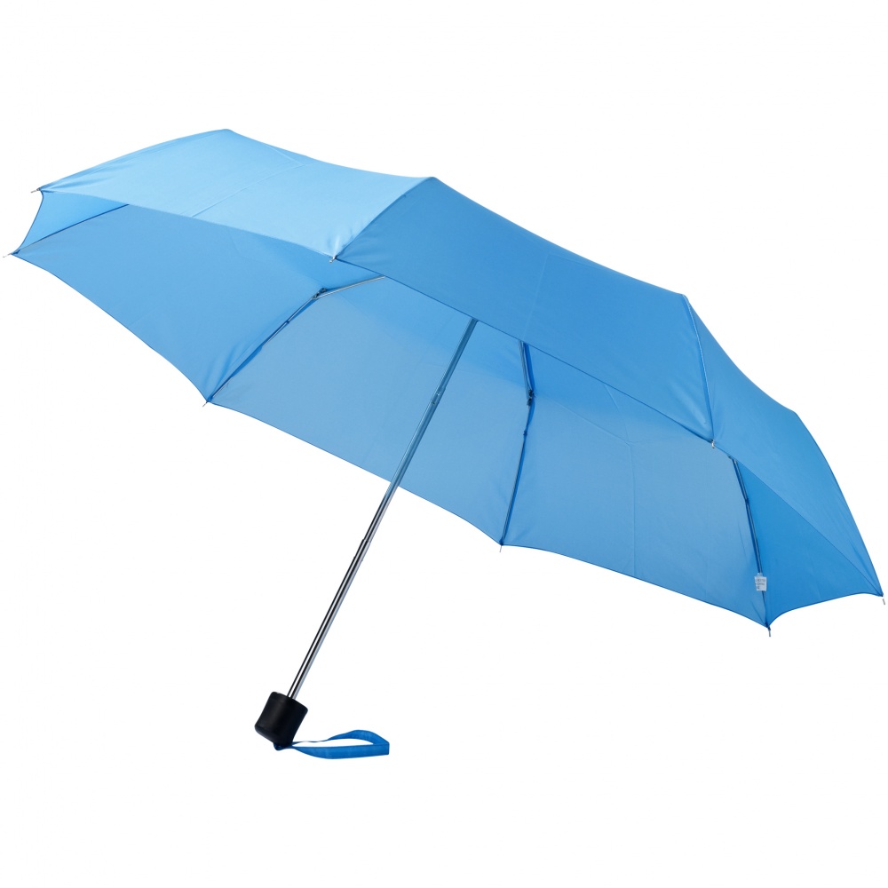 Logotrade promotional merchandise image of: Ida 21.5" foldable umbrella, process blue