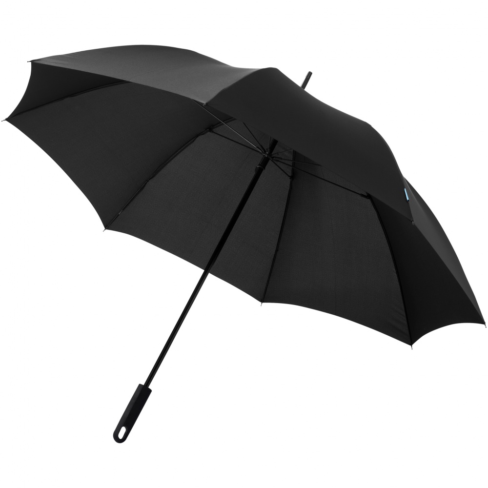 Logo trade promotional giveaways image of: 30" Halo umbrella, black