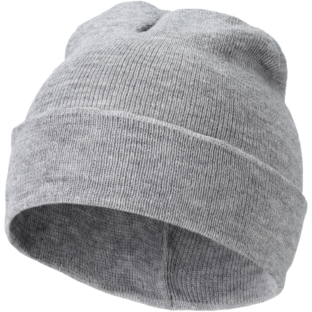 Logo trade advertising products picture of: Irwin Beanie, grey