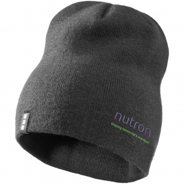 Logo trade promotional merchandise photo of: Level Beanie, grey