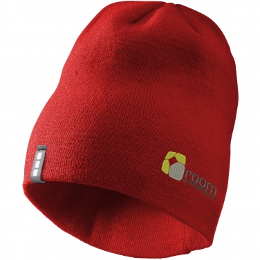 Logo trade promotional item photo of: Level Beanie, red