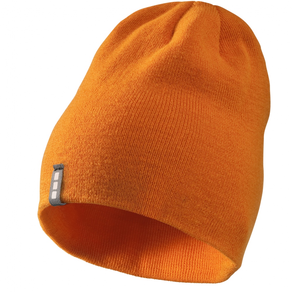 Logo trade promotional merchandise image of: Level Beanie, orange