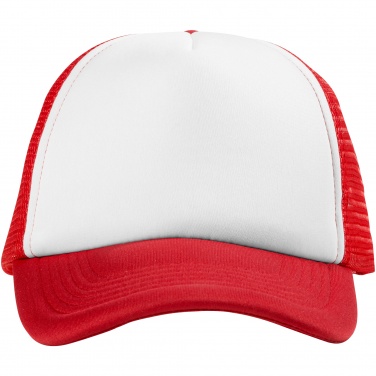 Logotrade advertising product image of: Trucker 5-panel cap, red