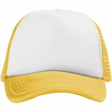 Logotrade advertising product image of: Trucker 5-panel cap, yellow