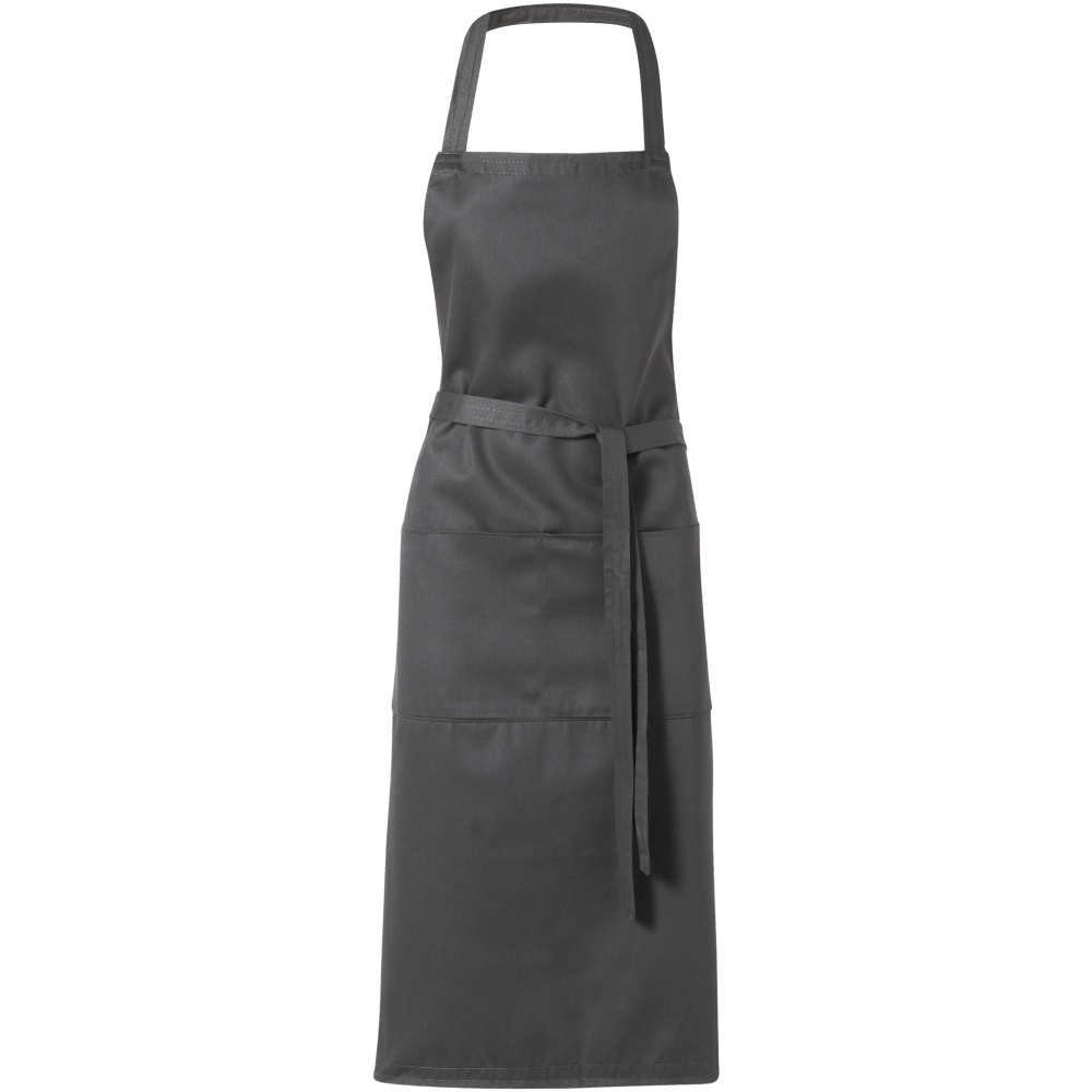 Logo trade advertising product photo of: Viera apron, dark grey