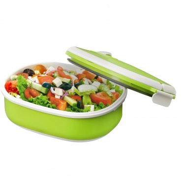 Logo trade promotional merchandise picture of: Spiga lunch box, light green