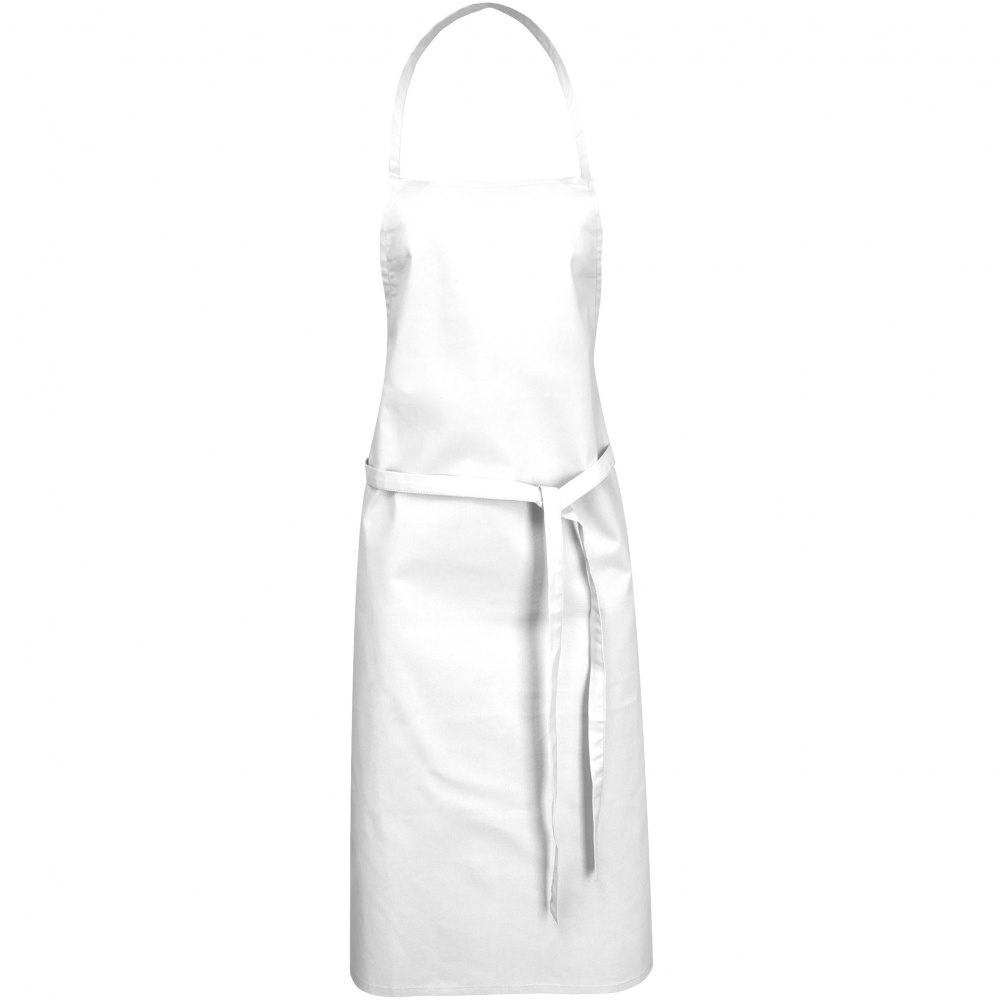 Logo trade corporate gifts picture of: Reeva Cotton Apron, white