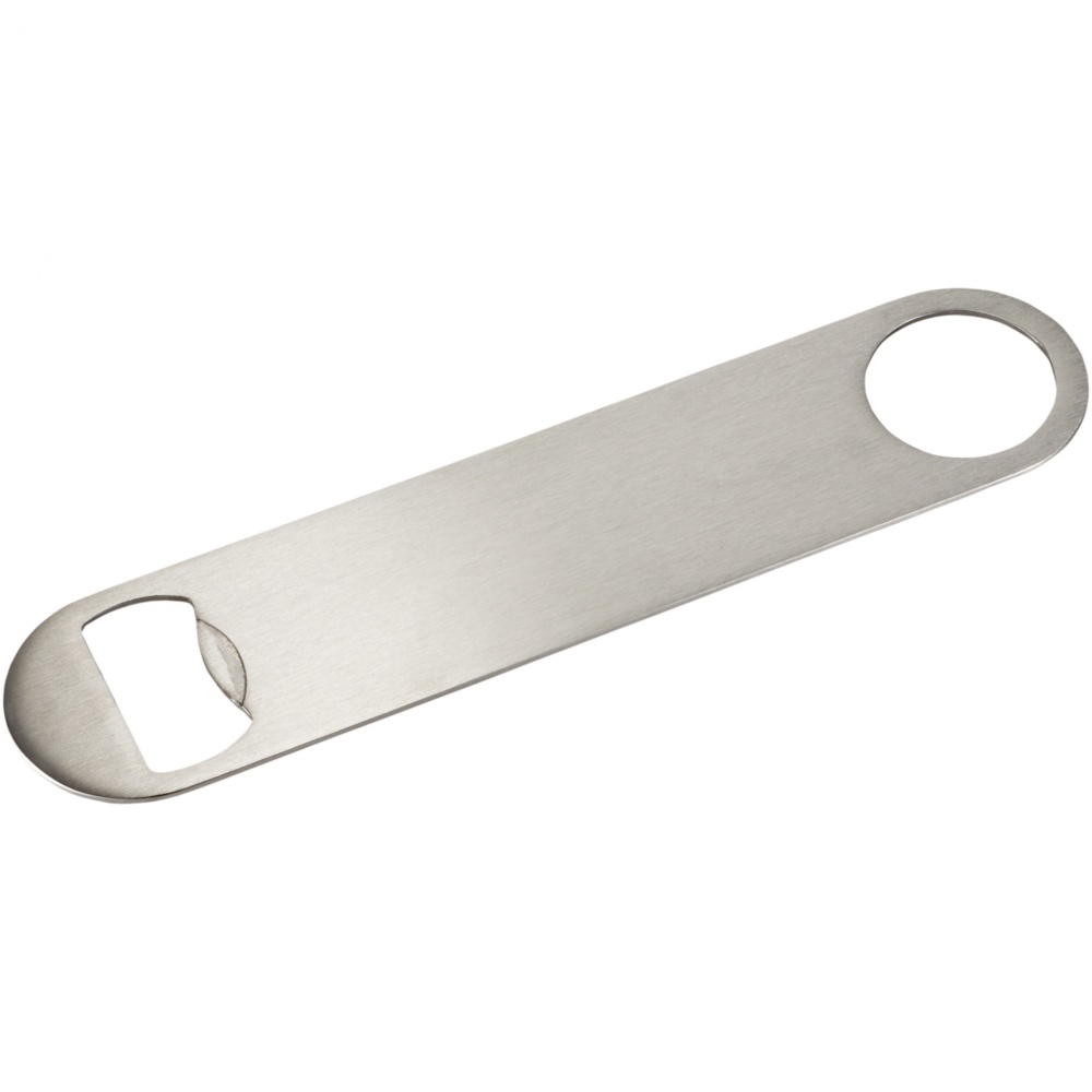 Logotrade corporate gift picture of: Paddle bottle opener, silver