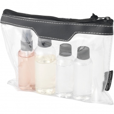 Logotrade advertising product picture of: Munich airline approved travel bottle set, black