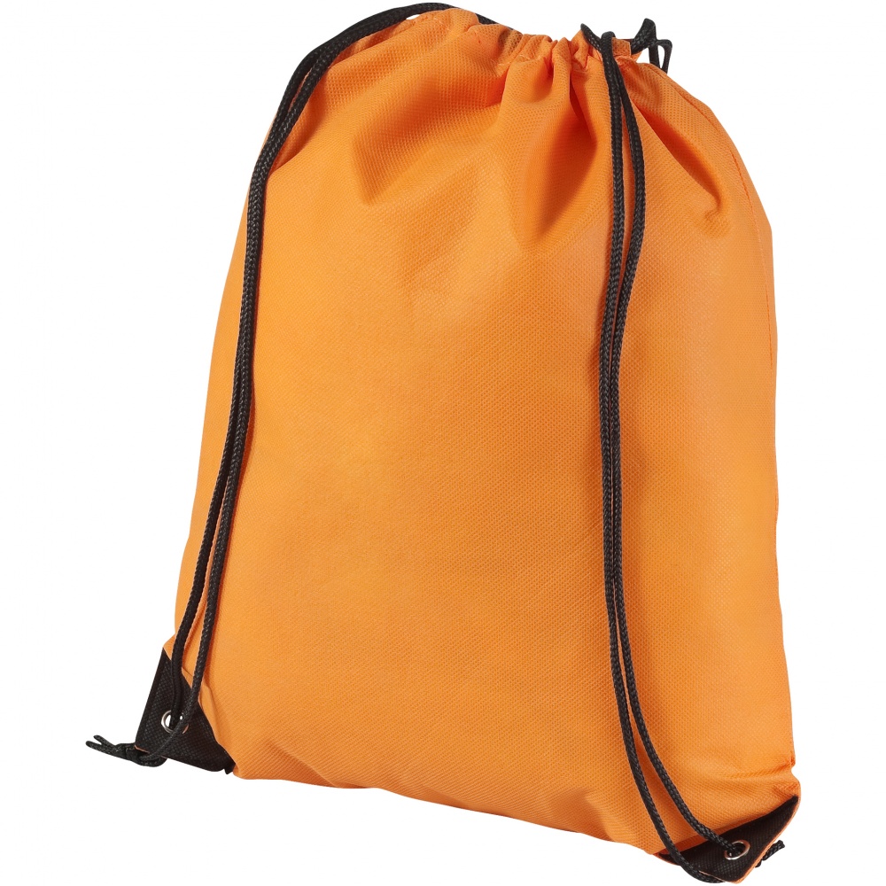 Logotrade business gift image of: Evergreen non woven premium rucksack eco, orange