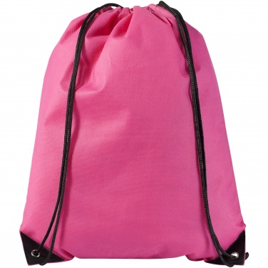 Logotrade business gift image of: Evergreen non woven premium rucksack eco, pink