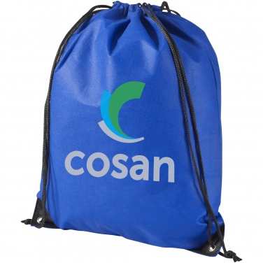 Logo trade promotional products picture of: Evergreen non woven premium rucksack eco, blue