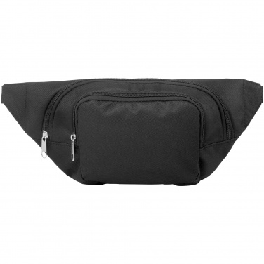 Logo trade promotional merchandise photo of: Santander waist pouch, black