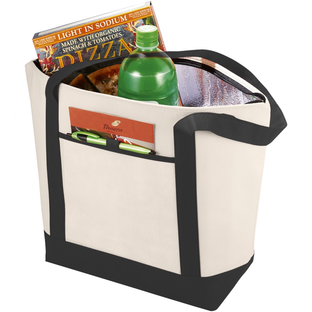 Logotrade promotional items photo of: Lighthouse cooler tote, black