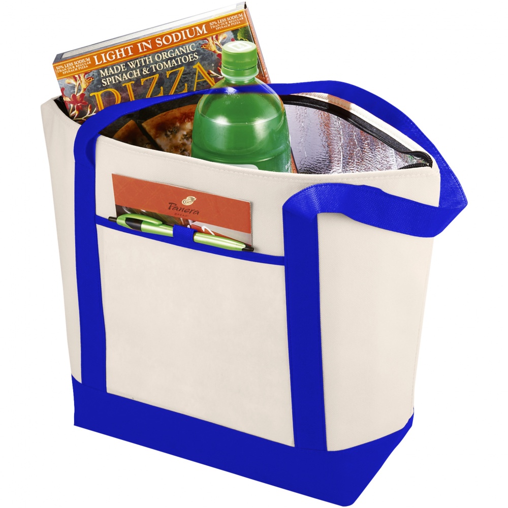 Logo trade promotional gift photo of: Lighthouse cooler tote, blue