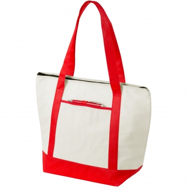 Logo trade promotional giveaway photo of: Lighthouse cooler tote, red