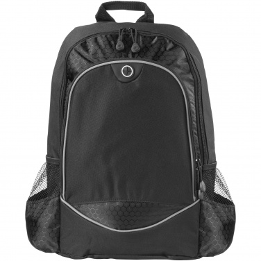 Logo trade promotional giveaways image of: Benton 15" laptop backpack, black