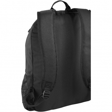 Logo trade corporate gifts image of: Benton 15" laptop backpack, black