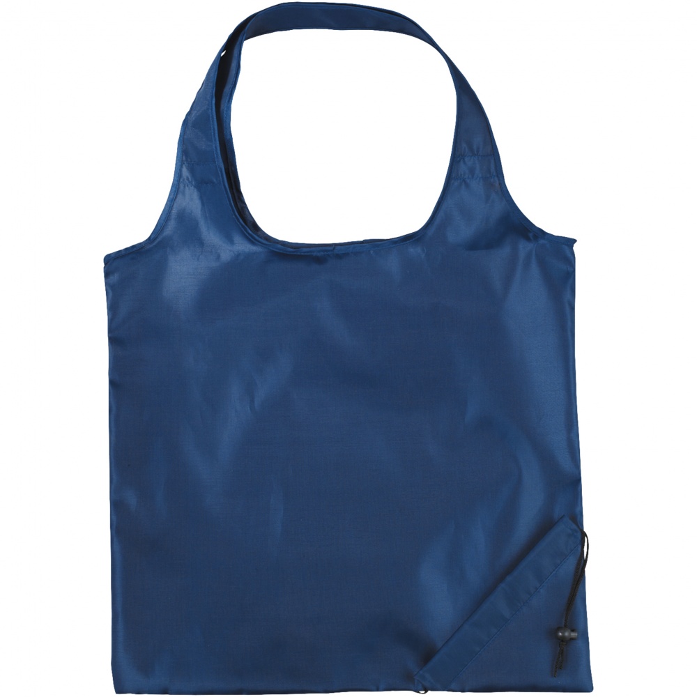 Logotrade promotional merchandise image of: The Bungalow Foldaway Shopper Tote, navy blue