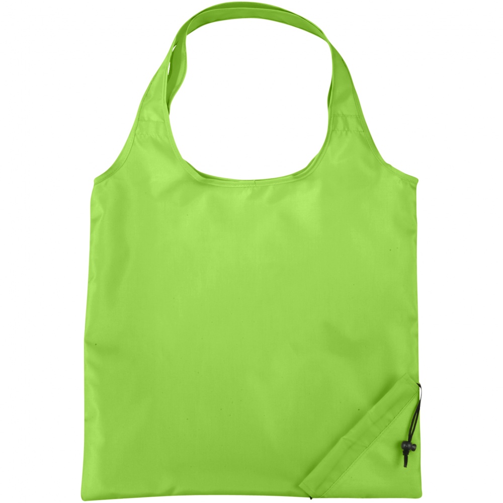 Logotrade promotional products photo of: The Bungalow Foldaway Shopper Tote, green