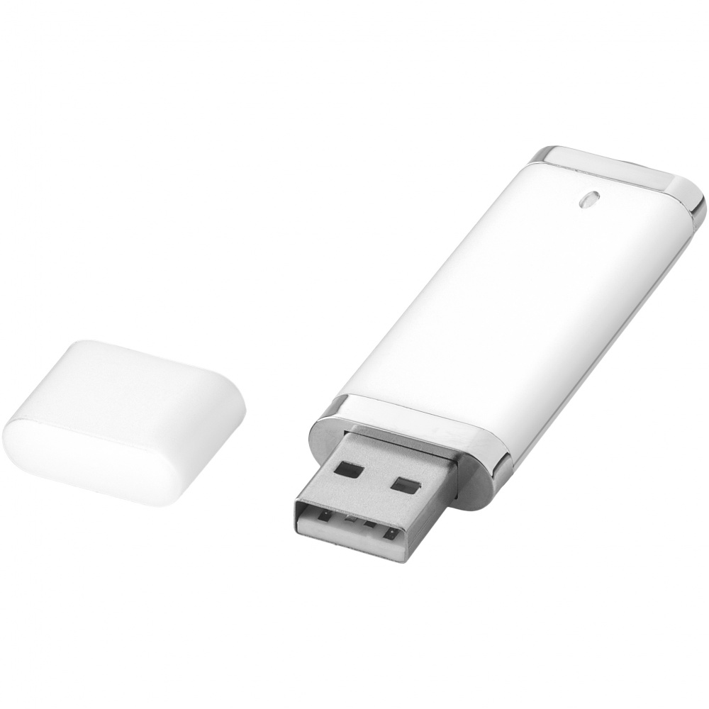 Logo trade promotional gifts image of: Flat USB 4GB