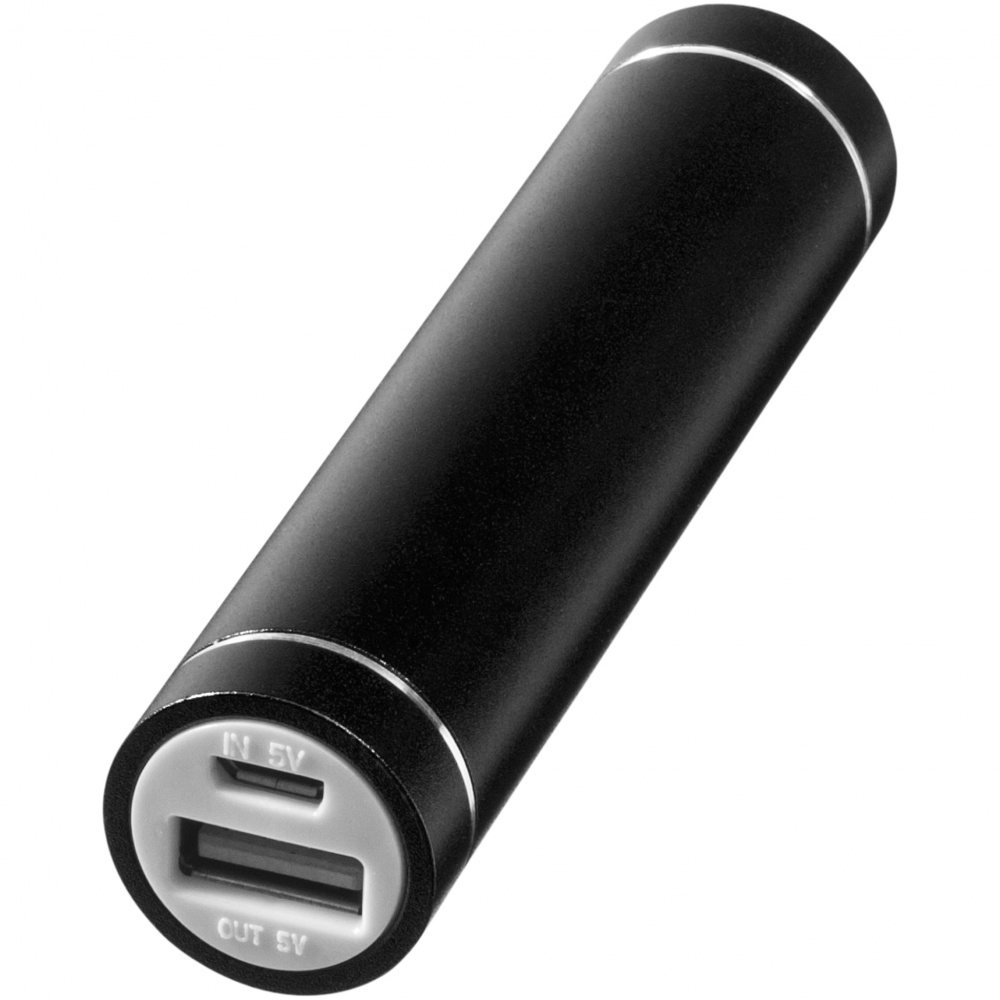 Logotrade corporate gift picture of: Bolt alu power bank 2200mAh, black