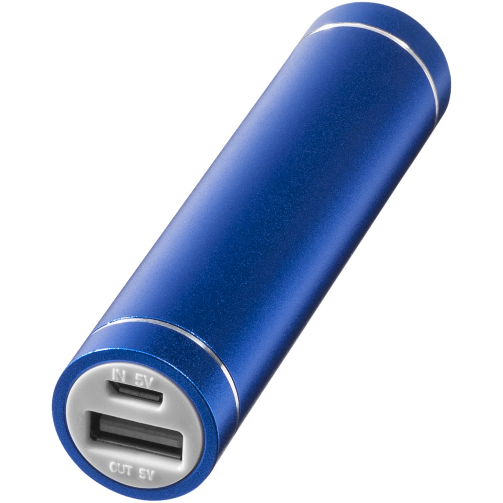 Logo trade promotional products picture of: Bolt alu power bank 2200mAh, blue