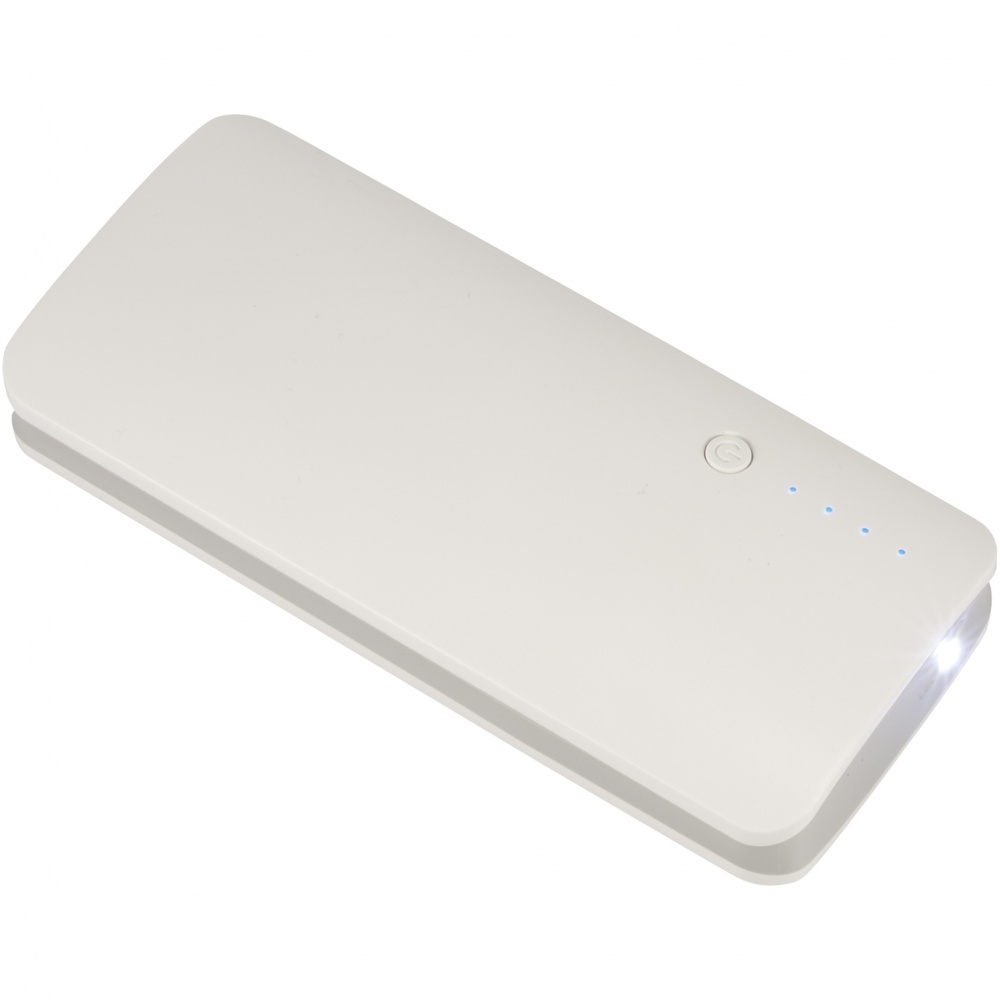 Logotrade corporate gifts photo of: Spare 10000 mAh Power Bank, white