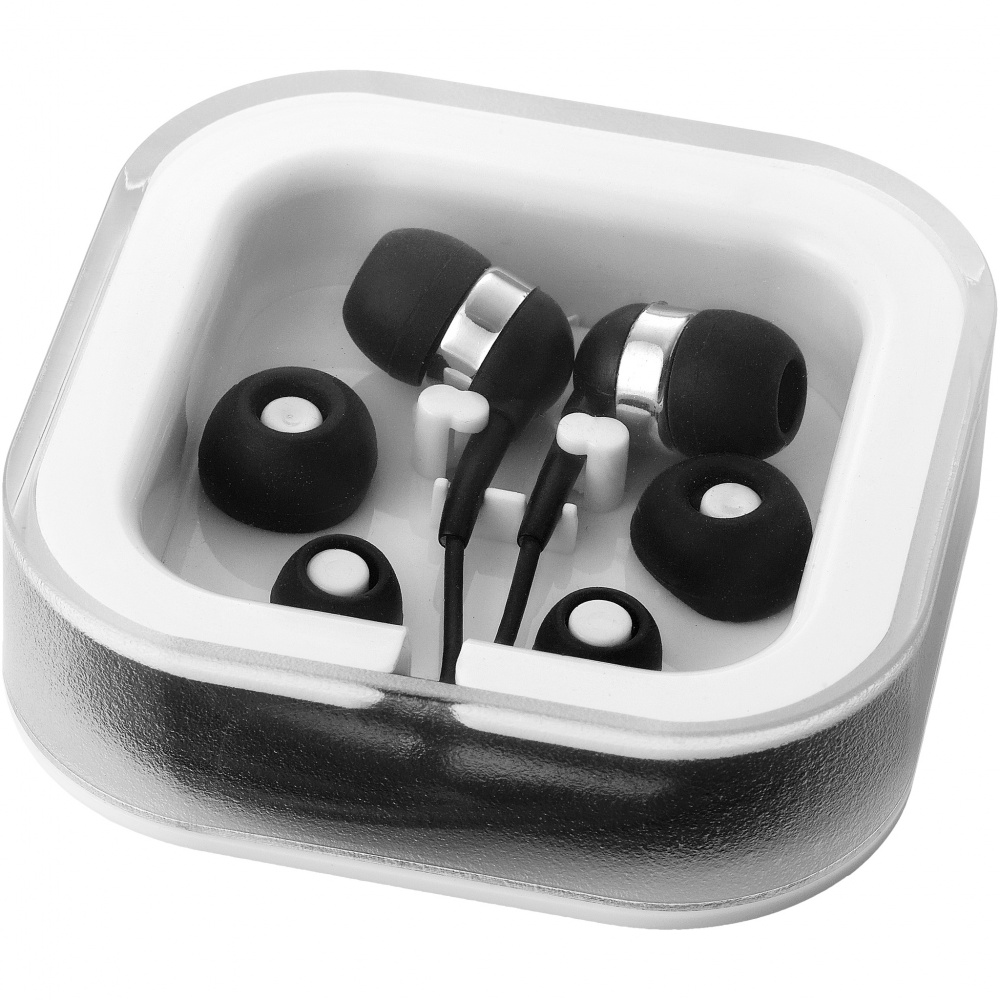 Logotrade promotional giveaway image of: Sargas earbuds with microphone