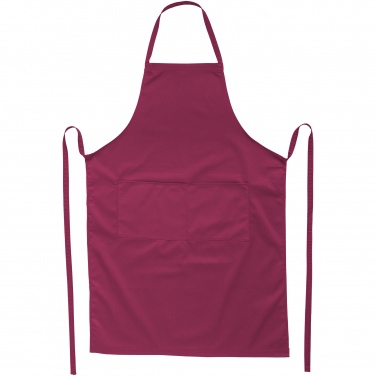 Logo trade promotional merchandise image of: Viera apron, burgundy