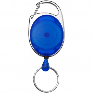 Logo trade promotional products picture of: Gerlos roller clip key chain, blue