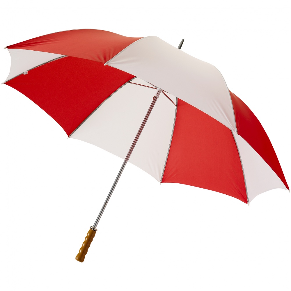 Logotrade promotional product picture of: Karl 30" Golf Umbrella, red/white