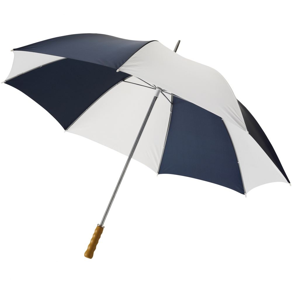 Logotrade advertising products photo of: Karl 30" Golf Umbrella, blue/white