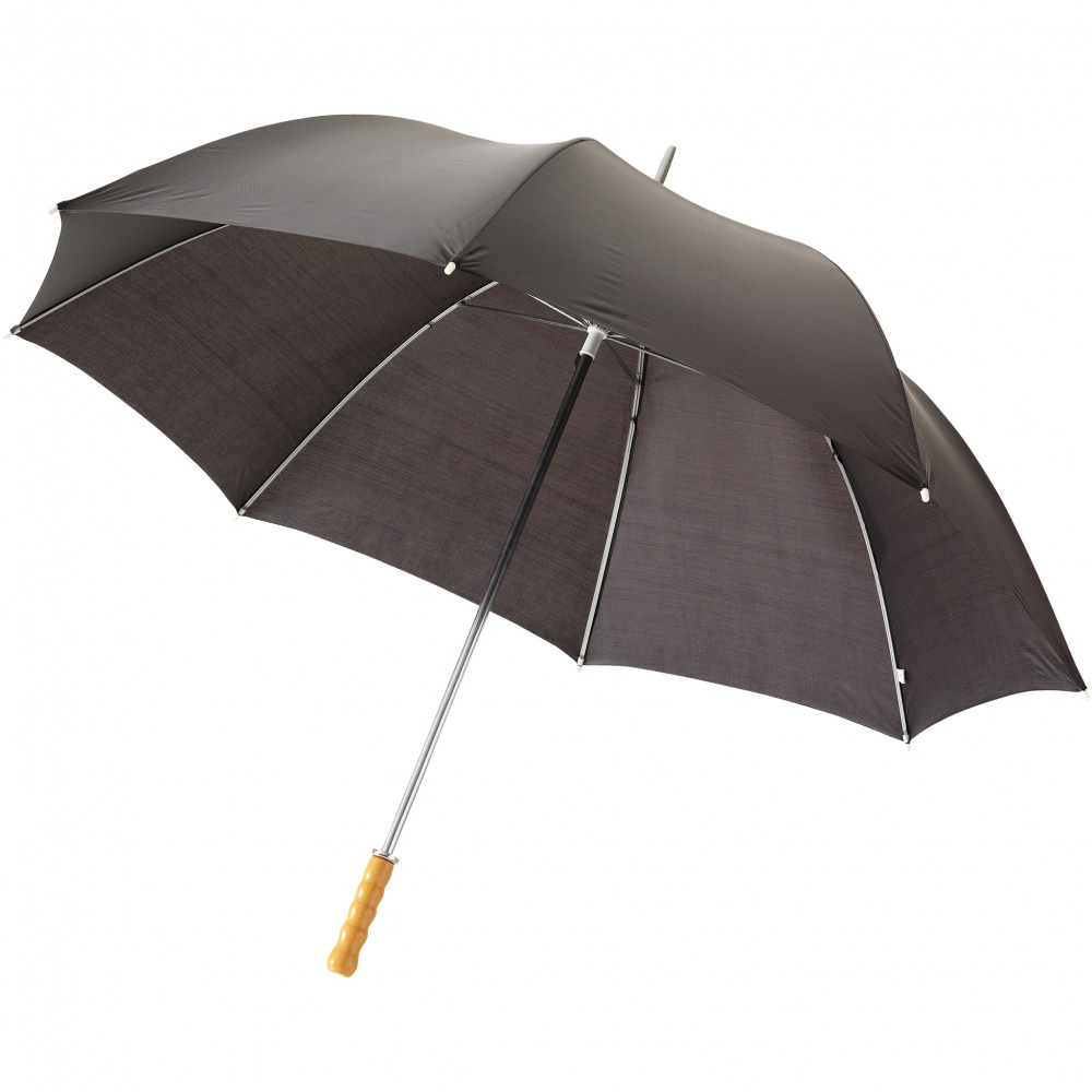 Logo trade promotional merchandise picture of: Karl 30" Golf Umbrella, black