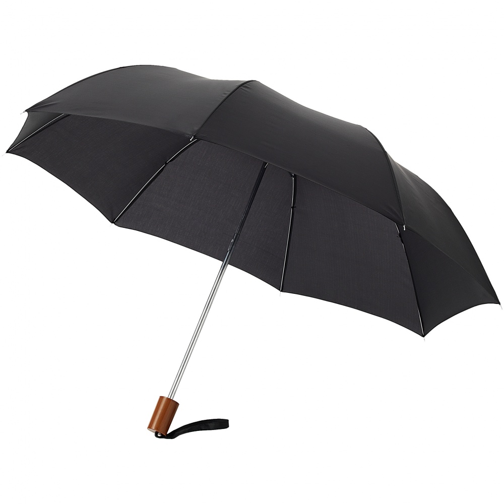 Logotrade promotional product picture of: 20" 2-Section Oho umbrella, black