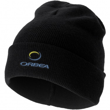 Logo trade promotional merchandise picture of: Irwin Beanie, black