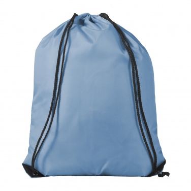 Logo trade promotional merchandise photo of: Oriole premium rucksack, light blue