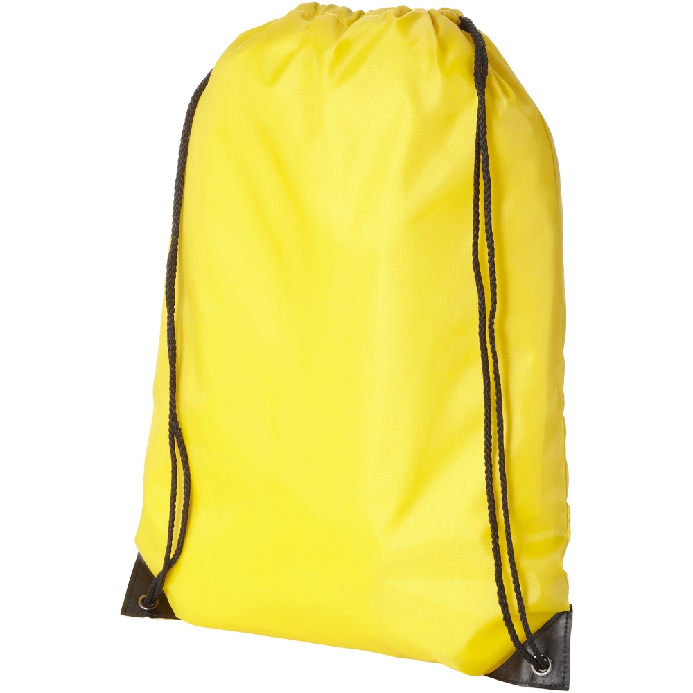 Logo trade promotional items image of: Oriole premium rucksack, yellow