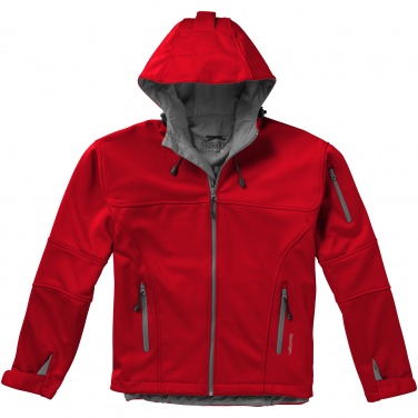 Logotrade corporate gifts photo of: Match softshell jacket, red