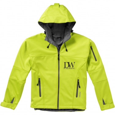 Logotrade advertising product image of: Match softshell jacket, light green