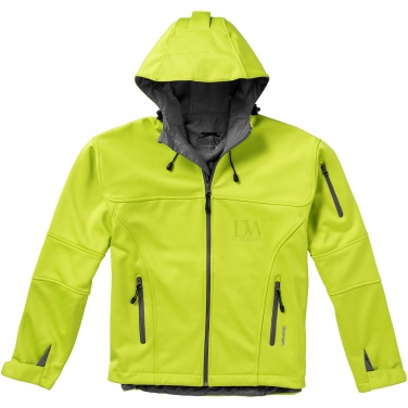 Logo trade promotional products picture of: Match softshell jacket, light green