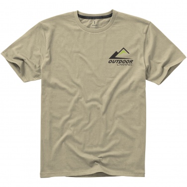 Logotrade promotional product image of: Nanaimo short sleeve T-Shirt, beige