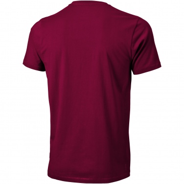 Logo trade corporate gifts picture of: Nanaimo short sleeve T-Shirt, dark red