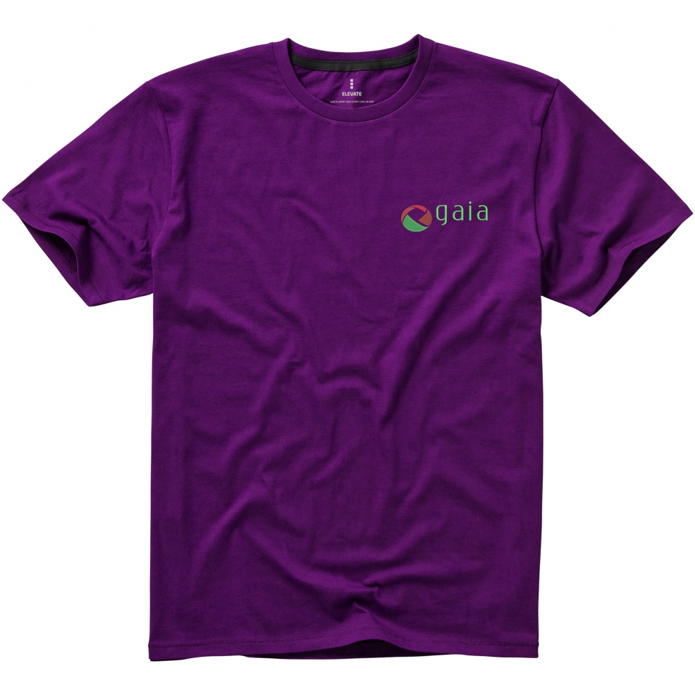 Logotrade promotional gift picture of: Nanaimo short sleeve T-Shirt, purple