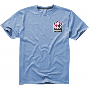 Logotrade promotional gift picture of: Nanaimo short sleeve T-Shirt, light blue