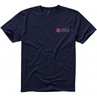 Logotrade corporate gift image of: Nanaimo short sleeve T-Shirt, navy