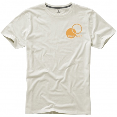 Logo trade corporate gift photo of: Nanaimo short sleeve T-Shirt, light gray