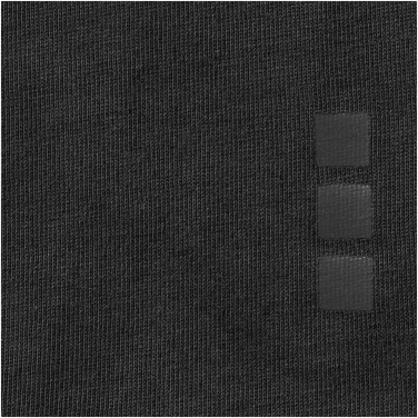 Logotrade business gift image of: Nanaimo short sleeve T-Shirt, dark grey